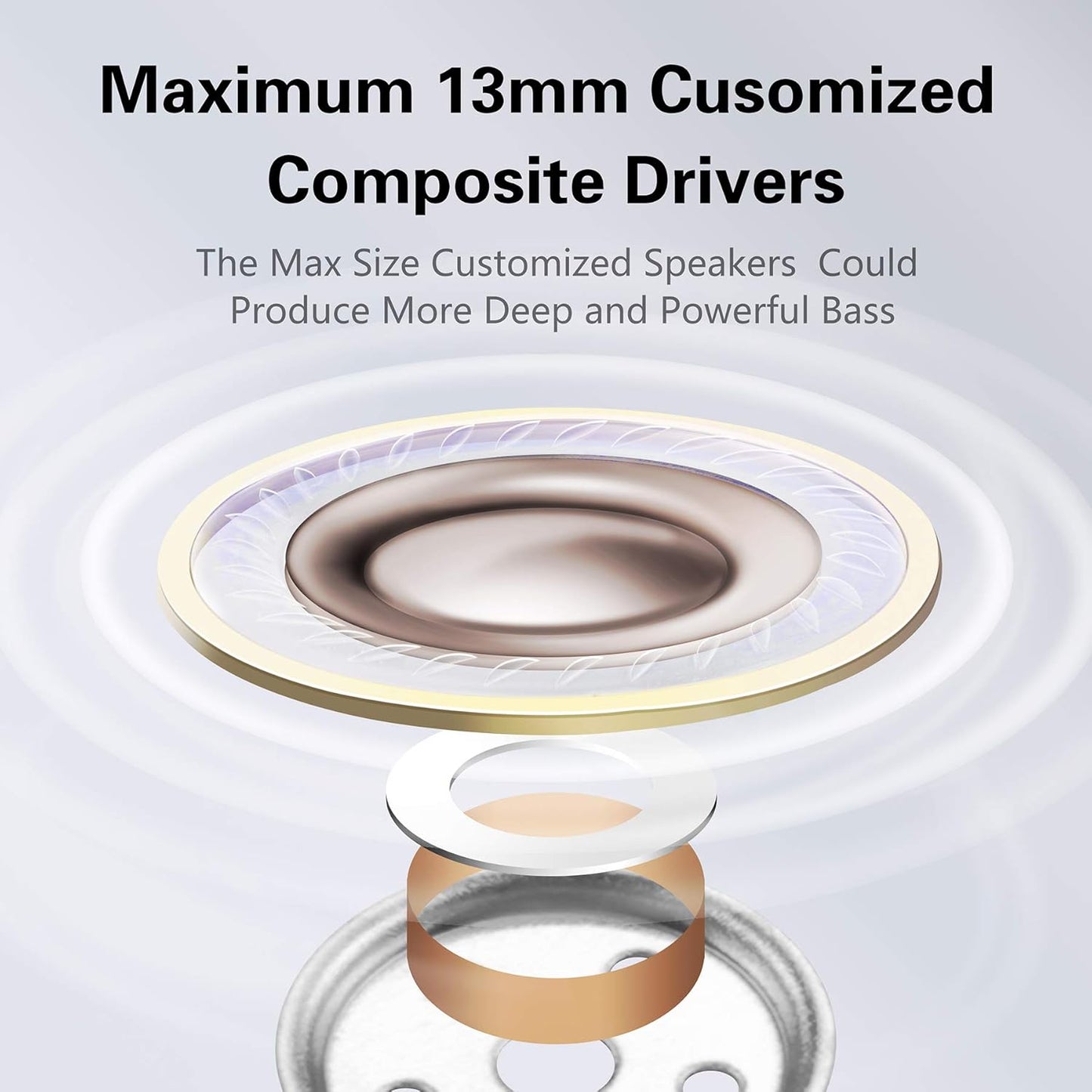 Wireless Earbuds, 2021 Launched, Bluetooth TWS Earbuds, 24 Hours Playtime, Compact, IPX7 Rating Waterproof, Black